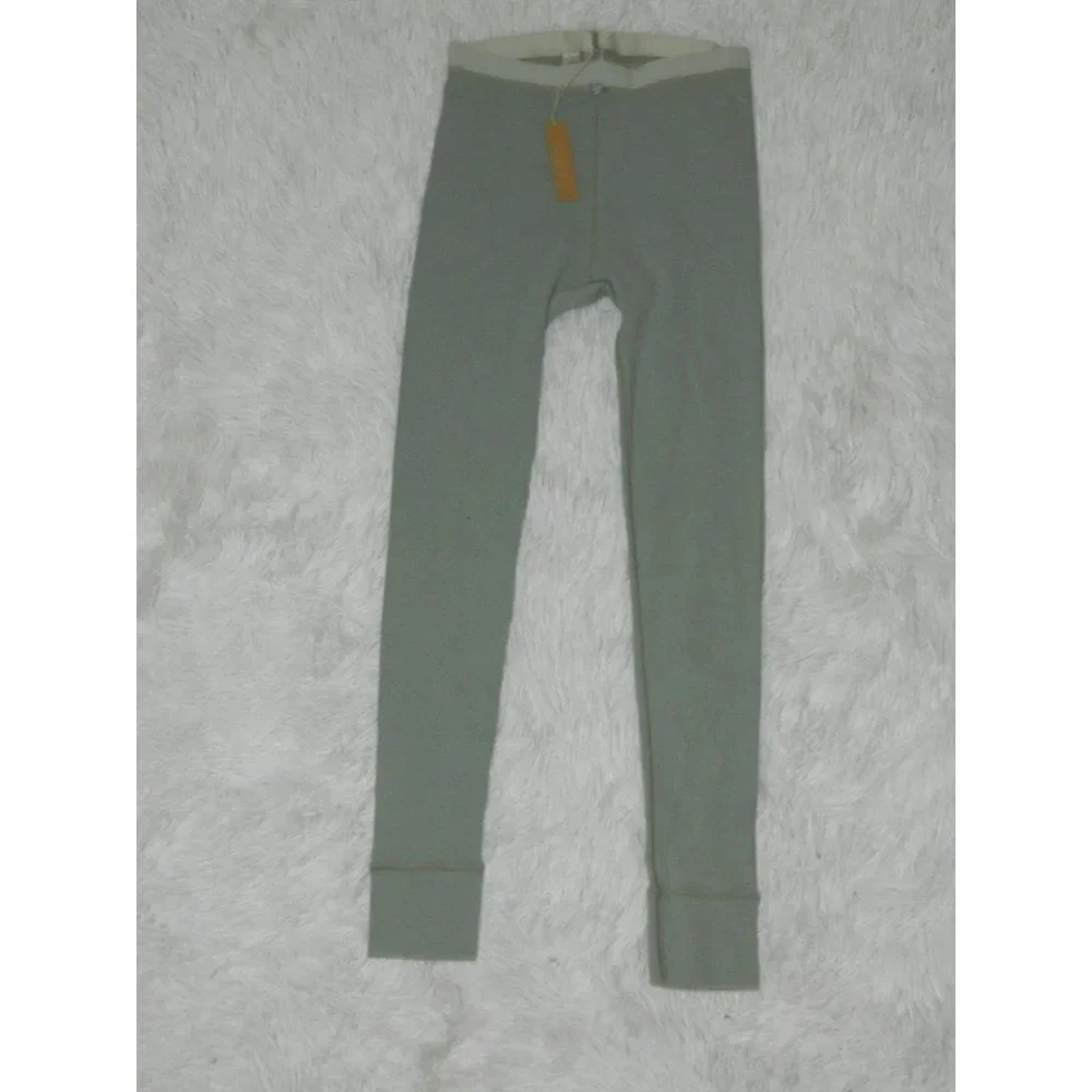 Skims Leggings Little Girls  Pointelle‎ Mineral  Sleep Thermals Size 8
